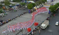 3000 people perform in Ao dai