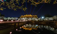 Hue Imperial Citadel opens at night