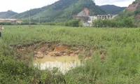 10 sinkholes appear near Quảng Bình power plant