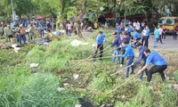 Young people clean up capital