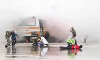 National aviation emergency drill held in Khanh Hoa