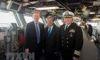 Vietnamese Ambassador visits US aircraft carrier in Norfolk