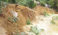 Dong Thap deals with landslides during flood season