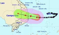 Typhoon Nakri to hit mainland tonight and weaken