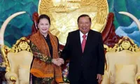 NA Chairwoman meets Lao top leader