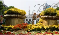 Nguyen Hue flower street opens