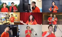 Hundreds of artists, doctors, soldiers join in “Proud of Vietnam” music video