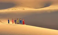 Amazing mobile sand dunes in Ninh Thuan province