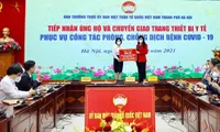 Hanoi receives donations for COVID-19 fight