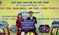 VND100 million provided to support children suffered from COVID-19 in Hai Duong