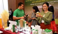 Fair displays products and solutions adapted to climate change in the Mekong Delta