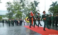 Reburial services held for fallen soldiers in the fight to protect northern border