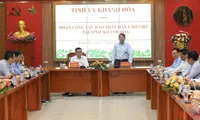 Nhan Dan Newspaper’s delegation works with Khanh Hoa Province