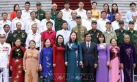 Vice President receives revolutionary contributors from Dong Nai