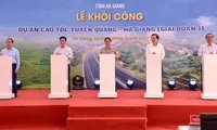 Groundbreaking ceremony of Tuyen Quang-Ha Giang expressway