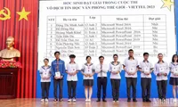 Nam Dinh students win big at MOSWC national qualifying round