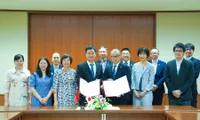 Vietnam Television Station signed a cooperation agreement with KTN Television - Japan