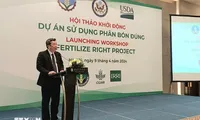 US supports Vietnam in proper fertiliser use