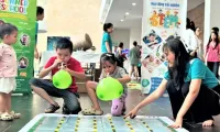 Activities held for children to learn about cultural heritages of different countries