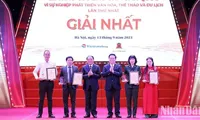 National press award on the development of culture, sports and tourism industries launched