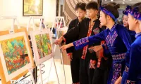 Painting contest educates children on historic Dien Bien Phu Victory