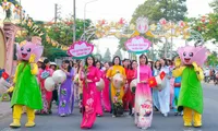 Around 5,500 women join Ao Dai parade in Dong Thap