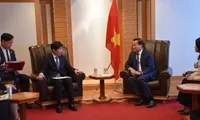 Deputy PM Le Minh Khai receives Japanese partners