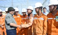 PM inspects 500kV transmission line project in Thanh Hoa