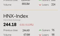 Infographic: VN-Index falls 0.06% on June 6