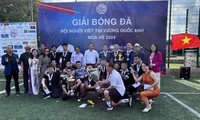 Summer football tournament cheers Vietnamese expats across UK