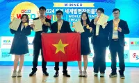 Vietnamese students claim gold medal at World Invention Creativity Olympic