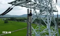 Quang Trach – Pho Noi 500kV circuit-3 power transmission line operational