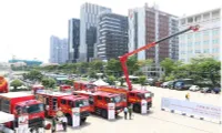 International exhibition on fire safety, rescue opens in HCM City