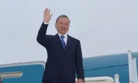 Top leader leaves for state visits to Mongolia, Ireland, attendance at Francophonie Summit, official visit to France