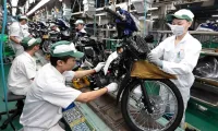 Over 280,000 motorbikes manufactured in Vietnam in August