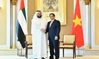 PM asks for UAE's support in building financial centres