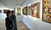 Vietnamese paintings showcased at London Asian Art