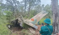 Wreckage of missing Yak-130 military aircraft found in Dak Lak