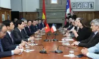 State President receives leader of Socialist Party of Chile