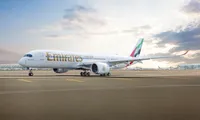 Emirates officially unveils its first A350 aircraft