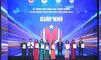 Vietnam Television (VTV) wins 3 national journalism awards “For the Cause of Vietnamese Education” in 2024