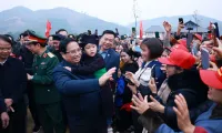 PM attends inauguration of resettlement areas of Lao Cai’s typhoon-affected villages