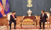 Vietnamese ambassador bids farewell to Cambodian leader