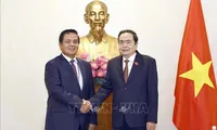 NA leader hosts First Vice President of Cambodian Senate