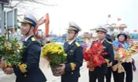 Tet greetings extended to soldiers, people on Ly Son Island