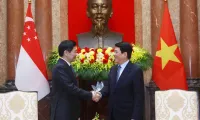 Vietnam treasures relations with Singapore: State President