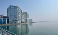 Charming Town by Artificial Lake