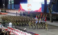 Grand parade marking 50th reunification anniversary undergoes preliminary state-level rehearsal