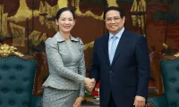 PM welcomes Cambodian Minister of Commerce