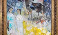 Vietnamese artist Vu Cao Dam's painting to be auctioned in London